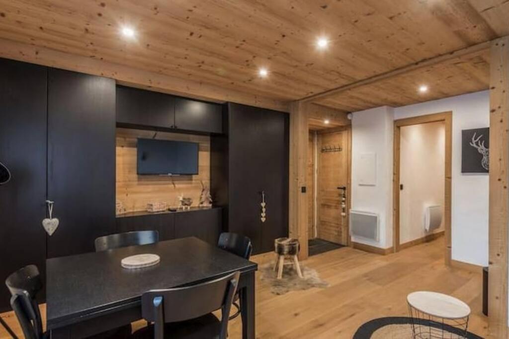 Charmant T2 Megeve, 10 Min A Pied Du Centre المظهر الخارجي الصورة